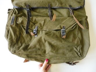 Rucksack für Gebirgstruppen der Wehrmacht mit Reichsbetriebsnummer