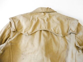 Tropenjacke der Waffen SS , sogenannte "Sahariana". Nach dem Krieg Zivil umgeschneidert