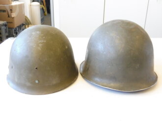 Frankreich, Stahlhelm M51. Originallack, komplett