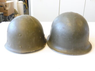 Frankreich, Stahlhelm M51. Originallack, komplett