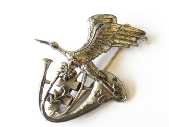 Frankreich , Metallabzeichen Chasseur Bataillon 60