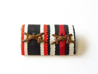 Bandspange Kriegsverdienstkreuz 2.Klasse mit Schwertern/...