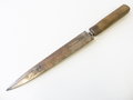 Gartenwerkzeug aus SA Dolch, Nachkriegsverwendung " Schwerter zu Pflugscharen"