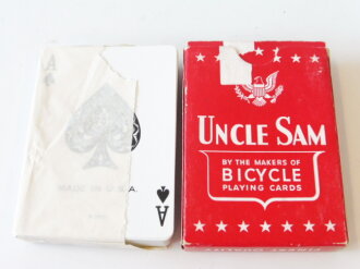 U.S. 1942 dated "Uncle Sam" Playing Cards