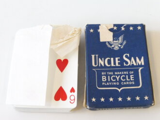 U.S. 1942 dated "Uncle Sam" Playing Cards