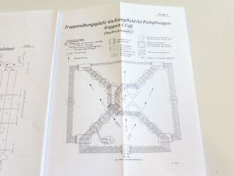 REPRODUKTION, D739/1 Zielverkehr und Sicherung durch die Nachrichtenanlagen auf Schießstanden und Schußbahnen - Richtlinien für die übende Truppe, vom 31.8.37, A5, 13 Seiten + Anlagen