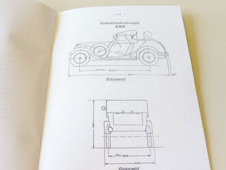 REPRODUKTION, L.Dv.953 Beladeplan für einen Nachrichtenkraftwagen (Kfz 2), Ausgabe 1939, A5, 23 Seite