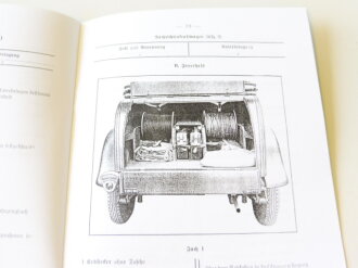 REPRODUKTION, L.Dv.953 Beladeplan für einen Nachrichtenkraftwagen (Kfz 2), Ausgabe 1939, A5, 23 Seite