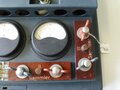 Ladetafel c ( wird zwischen Ladegleichrichter und zu ladenden Sammlern geschaltet ) Überlackiertes Stück datiert 1943, Funktion nicht geprüft