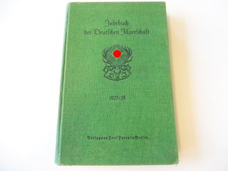 Jahrbuch der Deutschen Jägerschaft 1937/38,  282 Seiten, komplett