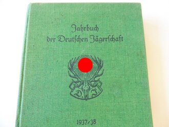 Jahrbuch der Deutschen Jägerschaft 1937/38,  282 Seiten, komplett