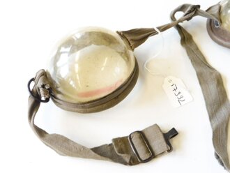 Brille zur Pferdegasmaske Wehrmacht, gebrauchtes Stück
