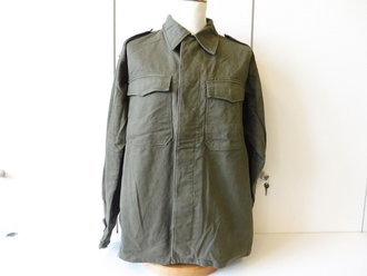 Bundeswehr Feldbluse aus Drillichmaterial datiert 1960,...