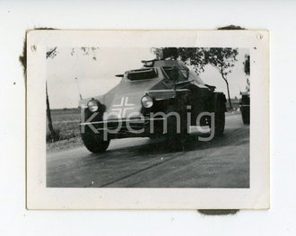 Foto Panzerspähwagen 5 x 6,5 cm