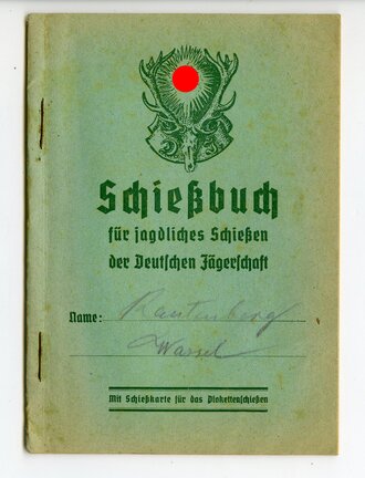 Schießbuch für jagdliches Schießen der...