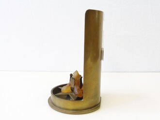 Kerzenhalter aus Kartusche schwere 10cm Kanone 18 der...