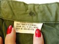 U.S. 1967 dated Trousers, Men´s Cotton WR Poplin size x-Large Regular in unused condition, Bundweite 96