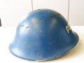 Großbritannien, Stahlhelm " Police" das Innenfutter datiert 1952, Originallack