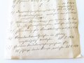 Silberner Falkenkopf der "Einwohnerwehren Deutschlands"  dazu eine handschriftliche Aufzeichnung der Auszeichnungen des  Verliehenen