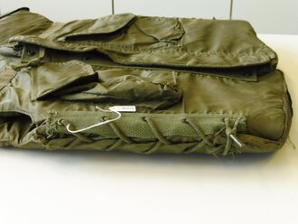 U.S. Army Armor, Vest M-1952A. Used, Zipper works fine