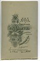 Studioaufnahme eines Husaren in Tokio 1919, Der Karton unten beschnitten, Maße 13,5 x 22cm