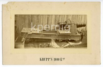 Hartkartonfoto  "Krupp´s 1000er" Maße 12 x 19cm