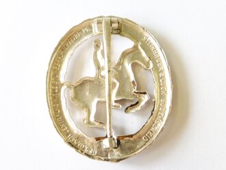 Deutsches Reiterabzeichen in Silber, Ausführung nach dem Ordensgesetz von 1957