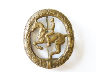 Deutsches Reiterabzeichen in Bronze, Ausführung nach dem Ordensgesetz von 1957