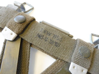 Bundeswehr Tragegestell für Rucksack datiert 1956