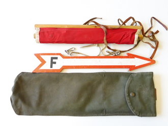 Bundeswehr, Nachrichtentruppe Beschilderung in Tasche , diese datiert 1967