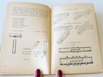 Grenzschutz Dienstvorschrift 2701/A " Der technische Dienst des Notzstandszuges", Baudienst datiert 1953. 262 Seiten