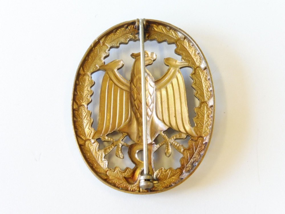 s643 Bundeswehr Leistungsabzeichen bronze auf Tarn 1Stück
