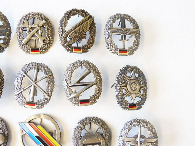 Barettabzeichen Heeresflieger Bundeswehr Tank Top - Silbernes Abzeichen Mit Deutschlandflagge