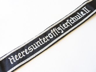 Bundeswehr Ärmelband Heeresunteroffizierschule II