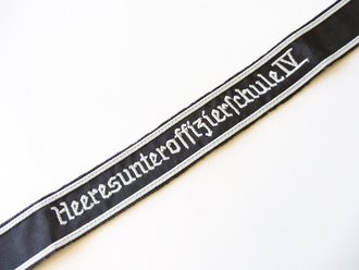 Bundeswehr Ärmelband Heeresunteroffizierschule IV