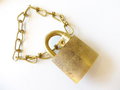 U.S. 1969 dated Padlock set