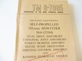 U.S. 1955 dated TM 9-7005 Self Propelled 155mm Howitzer M44, 210 pages