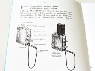 REPRODUKTION, L.Dv.702/1 Luftnachrichtentruppe Gerätbeschreibungen "Das Vermittlungskästchen", Ausgabe 1940, A5, 19 Seiten