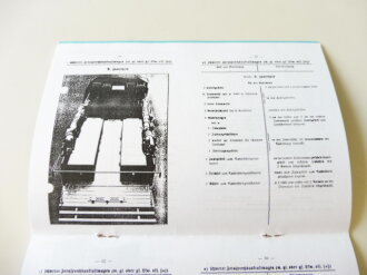 REPRODUKTION, L.Dv.939 Gerätnachweis und Beladeplan für einen Fernsprechbautrupp (FFR) (mot), Ausgabe 1940, A5, 61 Seiten