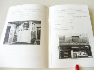 REPRODUKTION, L.Dv.702/2 Gerätnachweis und Beladeplan für Fernschreibanschlusstrupp G (mot) auf Kfz 305/2 (LC-Koffer), Ausgabe 1940, A5, 53 Seiten