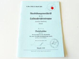 REPRODUKTION, L.Dv.702/2 Gerätnachweis und...