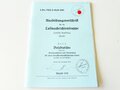 REPRODUKTION, L.Dv.702/2 Gerätnachweis und Beladeplan für Fernschreibanschlusstrupp (mot) auf Kfz 305/3 (LC-Koffer) Ausgabe 1939, A5, 52 Seiten