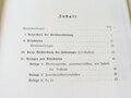 REPRODUKTION, L.Dv.702/2 Gerätnachweis und Beladeplan für Fernschreibanschlusstrupp (mot) auf Kfz 305/3 (LC-Koffer) Ausgabe 1939, A5, 52 Seiten