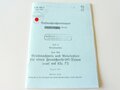 REPRODUKTION, L.Dv.702/2 Gerätnachweis und Beladeplan für Fernschreib-WT-Trupp (mot) auf Kfz.72, Ausgabe 1940, A5, 56 Seiten