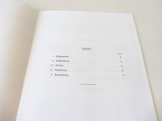 REPRODUKTION, D756 Vorläufige Gerätbeschreibung für den Amtszusatz zum großen Feldklappenschrank 16, vom 11.12.31, A5, 10 Seiten + Anlagen