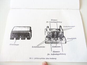 REPRODUKTION, H.Dv 95/22 Das Feldsicherungskästchen, datiert 1935, A5, 7 Seiten