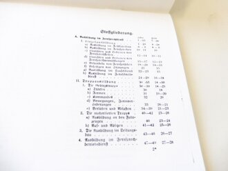 REPRODUKTION, H.Dv 421/6e Ausbildungsvorschrift für die Nachrichtentruppe "Die Gebirgsfernsprechkompanie", datiert 1939/40, A5, 58 Seiten