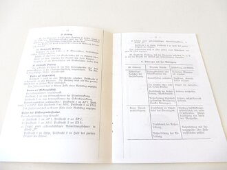 REPRODUKTION, H.Dv 95/17, L.Dv. 419/41 Der schnurlose Überträger, datiert 1938, A5, 12 Seiten + Anlagen