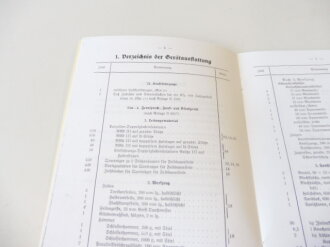 REPRODUKTION, D708 Beladeplan für einen m.Lkw.(o) (für Baumaterial) mit Fernsprechgerät und Baumaterial Satz Nr. 6, datiert 1939, A5, 20 Seiten