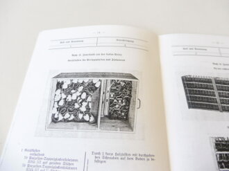 REPRODUKTION, D708 Beladeplan für einen m.Lkw.(o) (für Baumaterial) mit Fernsprechgerät und Baumaterial Satz Nr. 6, datiert 1939, A5, 20 Seiten